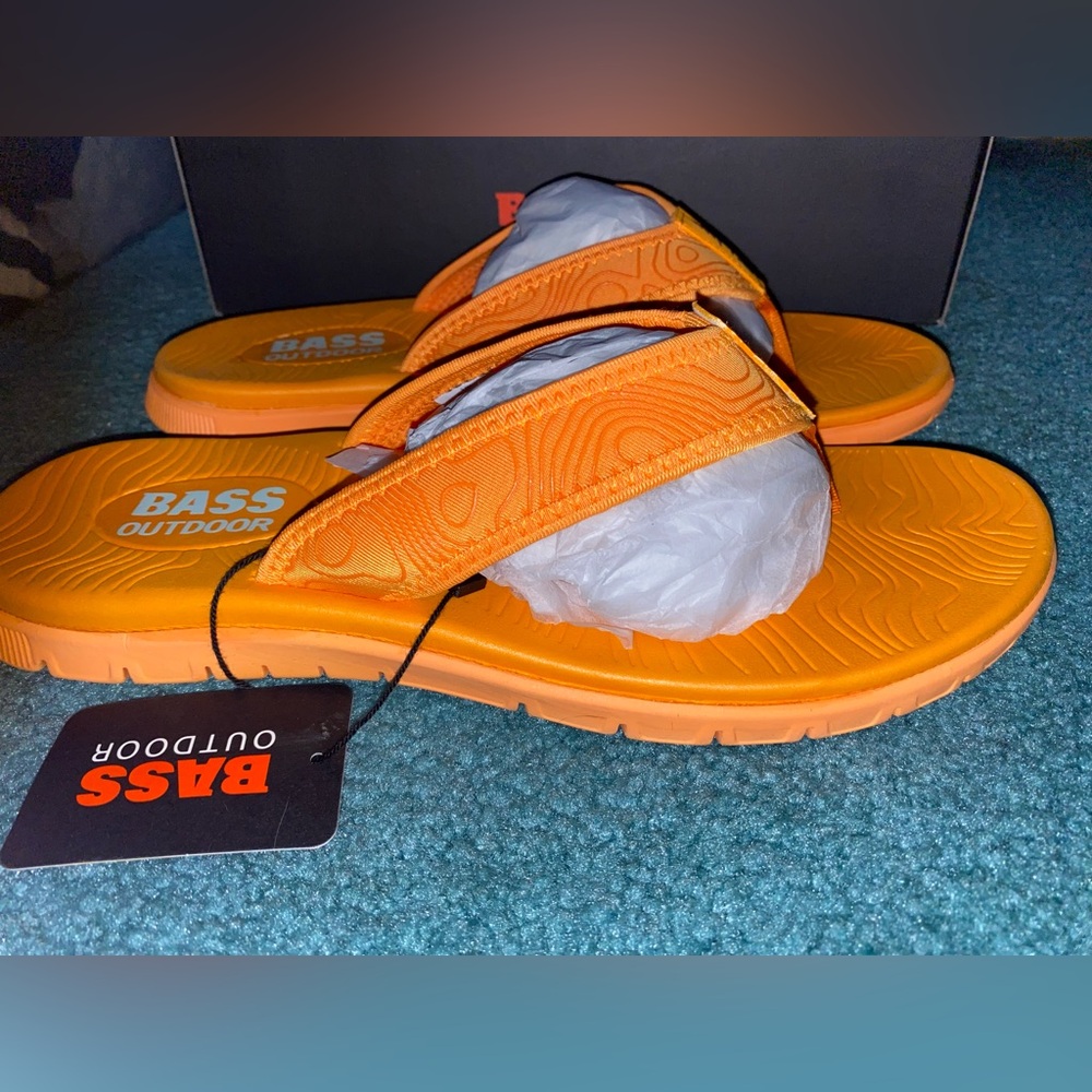 Bass Outdoor Orange TOPO Flip Flops!